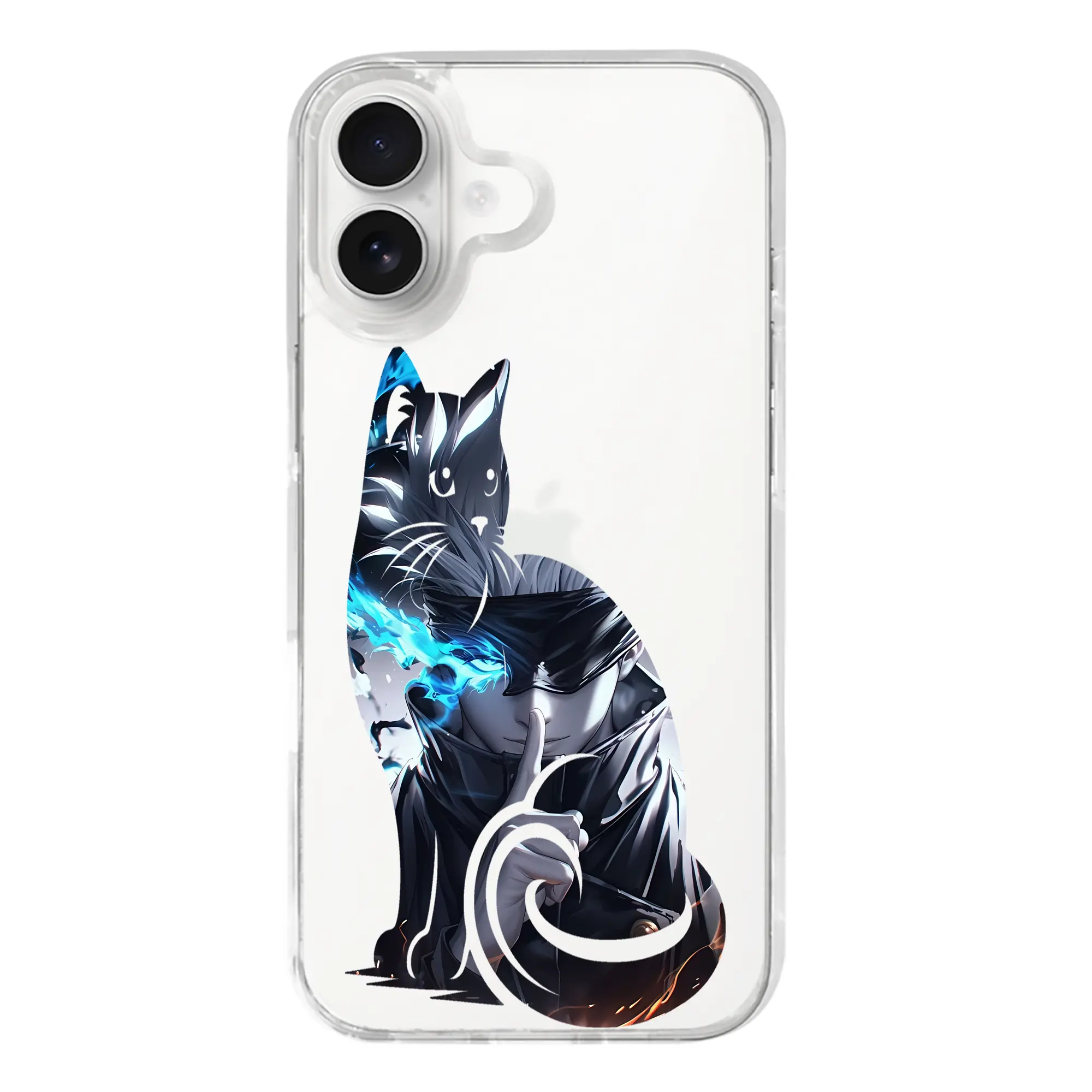 呪術廻戦 グッズ,五条 悟 - iPhone 17シリーズ 透明スマホケース – 薄型・耐衝撃・精密フィット保護カバー